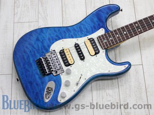 Fender Michiya Haruhata Stratocaster Caribbean Blue Trans 2018年製