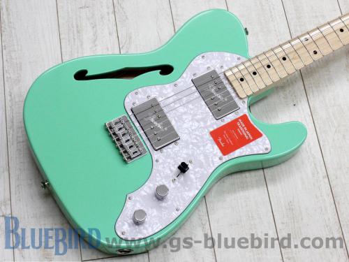 Fender Made In Japan Traditional 70s Telecaster Thinline Surf Green 2018年製