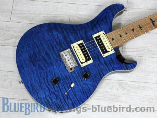 PRS SE CUSTOM24 Roasted Maple Limited Blue Matteo 2019年製