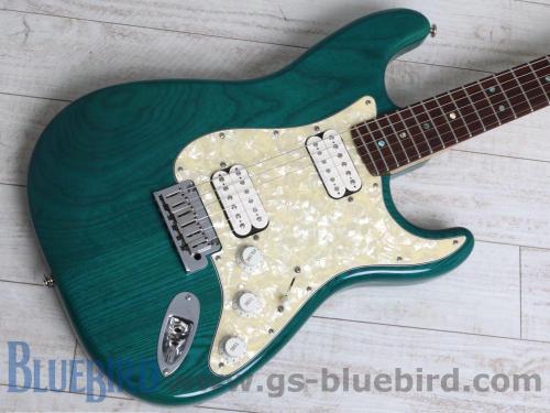 Fender American Deluxe Stratocaster Mod Trans Teal Green 1998年製