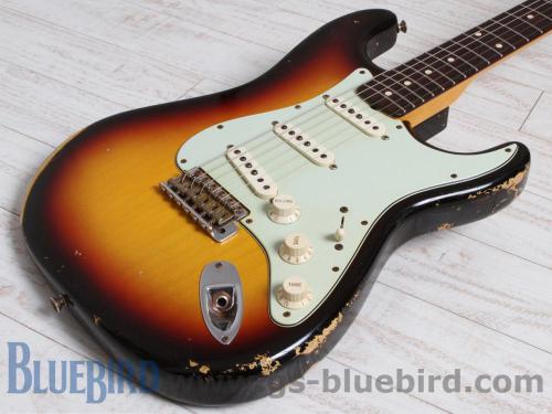 Fender Custom Shop 1960 Stratocaster Relic 3-Color Sunburst 2014年製