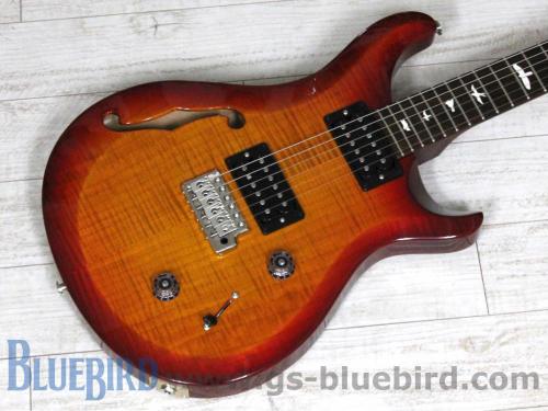 PRS S2 CUSTOM22 Semi Hollow Dark Cherry Sunburst 2017年製