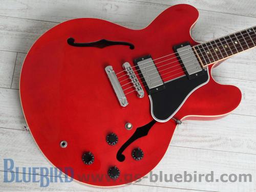 Gibson Memphis ES-335 Dot Plain Top Cherry 2013年製