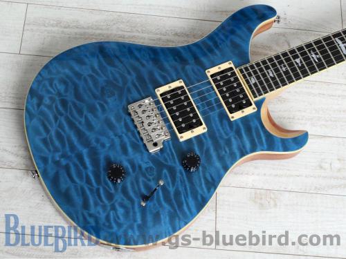 PRS SE CUSTOM24 QM Limited Blue Matteo 2018年製