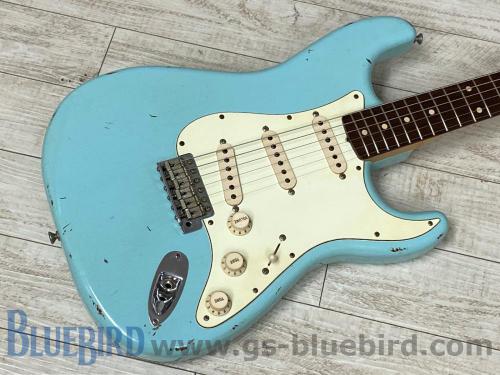 Fender Custom Shop 1960 Stratocaster Relic Daphne Blue JCQA 2001年製