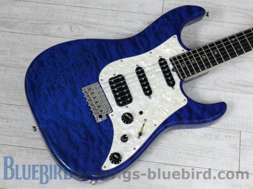 James Tyler Studio Elite HD Quilt Maple Top Trans Blue 2008年製